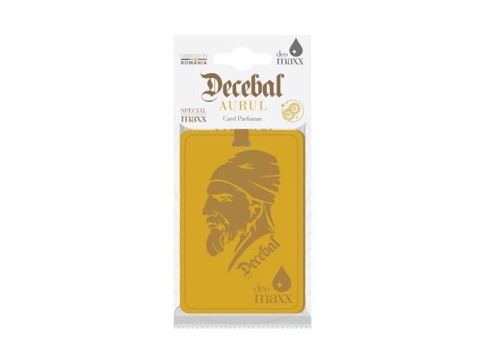 DeoMaxx Card parfumat Decebal - diverse arome