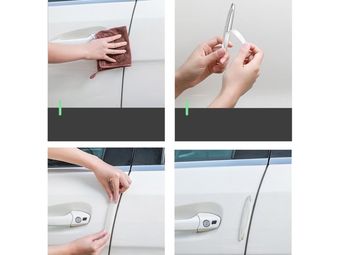 Protectie usa auto Baseus - transparent