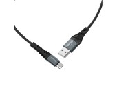 Cablu de date Fast Charge USB Type-C 3A Hoco X38, negru