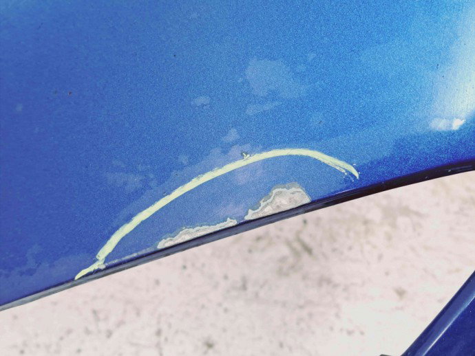Aripa stanga fata MAZDA 6 Hatchback (GH) [Fabr 2007-2013] Lapis Blue Metal