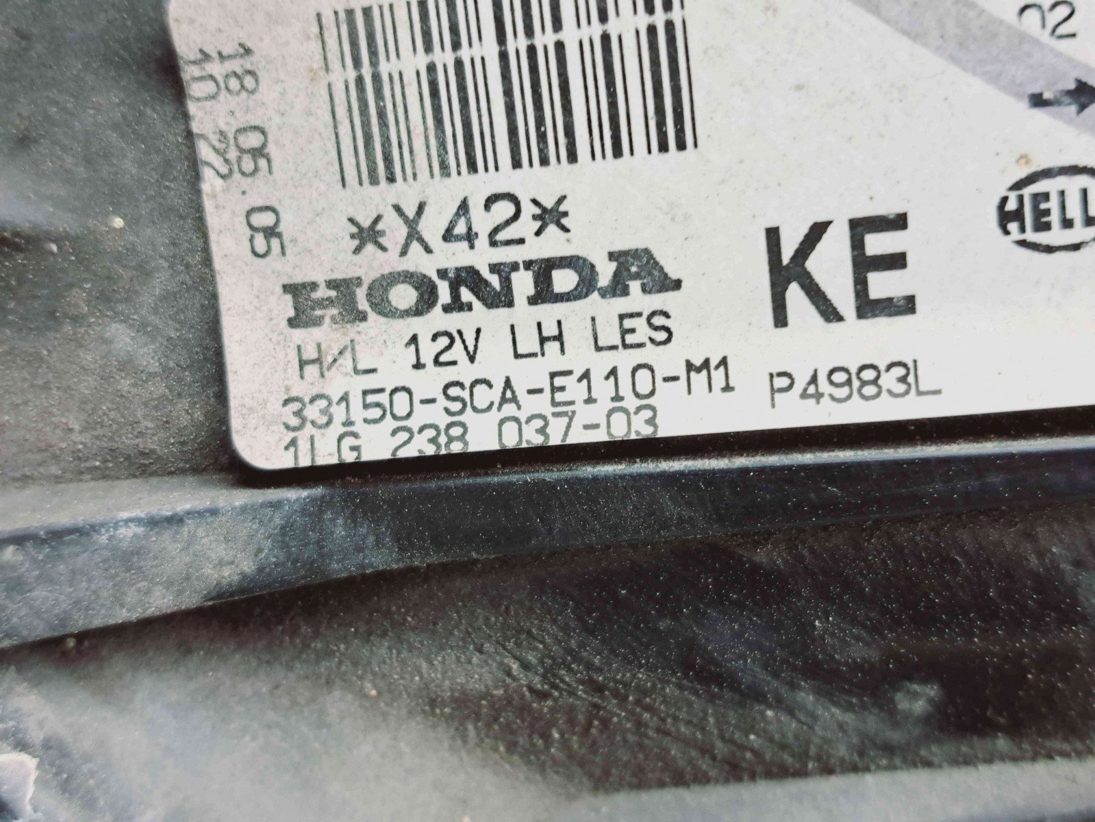 Far stanga Honda Civic V Coupe (EJ) [Fabr 1993-1996] 33150-SCA-E110-M1 - imagine 3