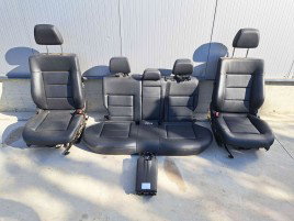  Set scaune cu bancheta piele Mercedes Clasa E (W212) [Fabr 2009-2016] Cu comenzi electrice.