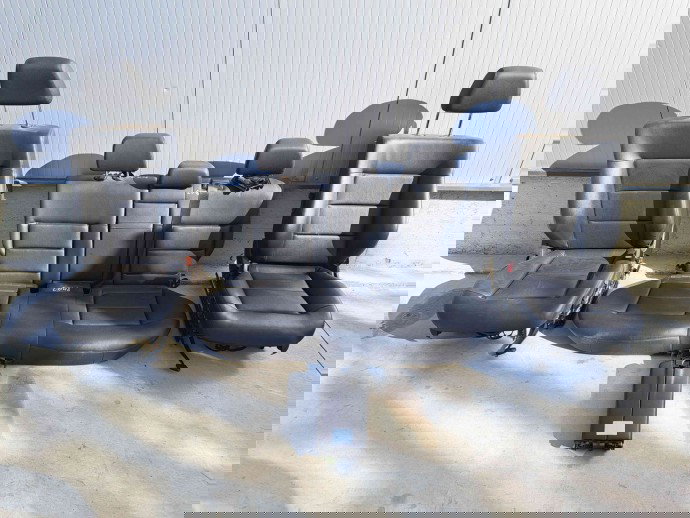  Set scaune cu bancheta piele Mercedes Clasa E (W212) [Fabr 2009-2016] Cu comenzi electrice.