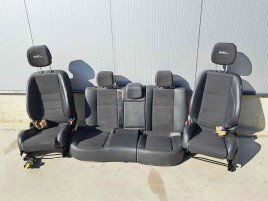  Set scaune cu bancheta piele Renault Megane 3 Combi [Fabr 2008-2015] Cu comenzi manuale.