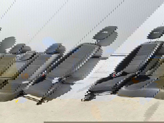  Set scaune cu bancheta piele Renault Megane 3 Combi [Fabr 2008-2015] Cu comenzi manuale.