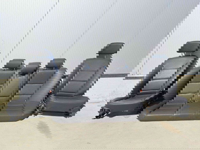  Set scaune cu bancheta piele Bmw 5 (E60) [Fabr 2004-2010] Cu comenzi electrice