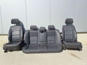  Set scaune cu bancheta piele Bmw 5 (E60) [Fabr 2004-2010] Cu comenzi electrice