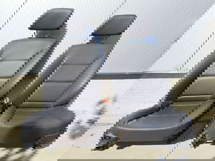  Set scaune cu bancheta piele Bmw 5 (E60) [Fabr 2004-2010] Cu comenzi electrice