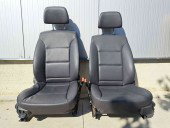  Set scaune cu bancheta piele Bmw 5 (E60) [Fabr 2004-2010] Cu comenzi electrice