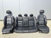 Set scaune cu bancheta piele Mercedes Clasa C (W204) [Fabr 2007-2014] Cu comenzi electrice.