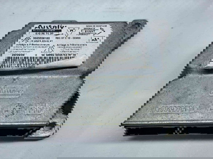 Calculator airbag Citroen C5 (III) [Fabr 2008-2017] 9665558180 1.6 DV6TED4 80KW / 110CP