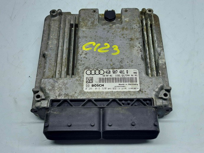 Calculator motor ECU Audi A7 Sportback (4GA) [Fabr 2011-2017] 4G0907401Q / 0281019320 3.0 TDI CDUD 180KW / 245CP  