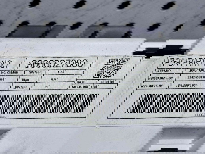  Ceas bord Citroen C5 (III) [Fabr 2008-2017] 9666327080