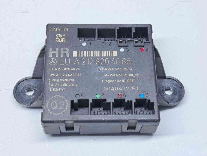 Modul usa stanga fata Mercedes Clasa C (W204) [Fabr 2007-2014] A2128203385