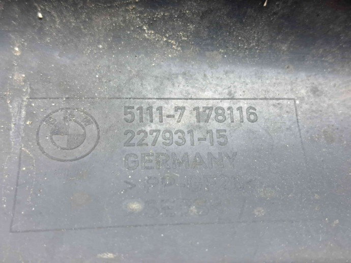 Deflector aer cu clapete Bmw 5 (E60) [Fabr 2004-2010] 7178116