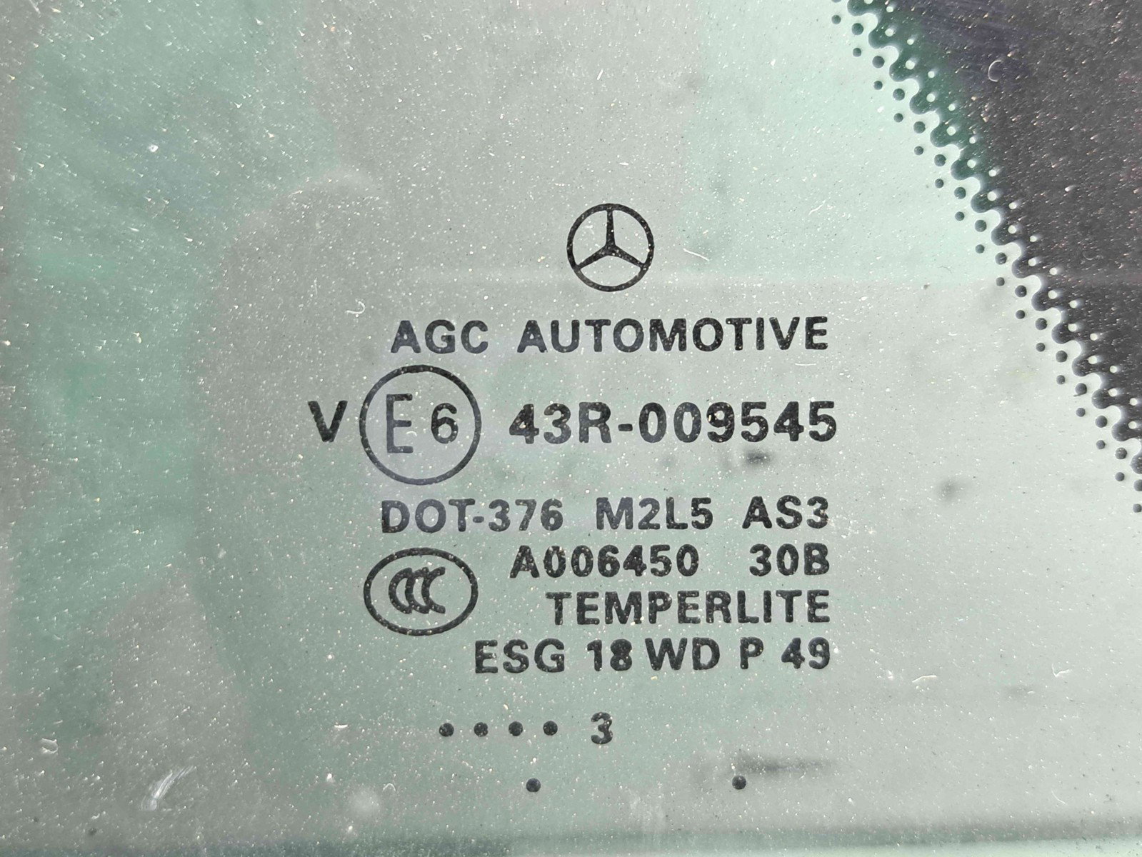 Geam fix usa stanga spate Mercedes Clasa ML (W166) [Fabr 2011-2022] OEM - imagine 2