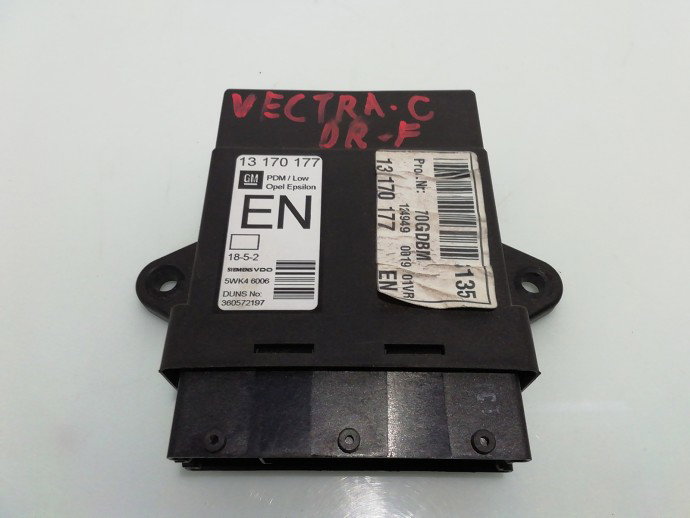 Modul confort usa dreapta fata Opel Vectra C 1.9 Z19DT 13170177 2003-2008