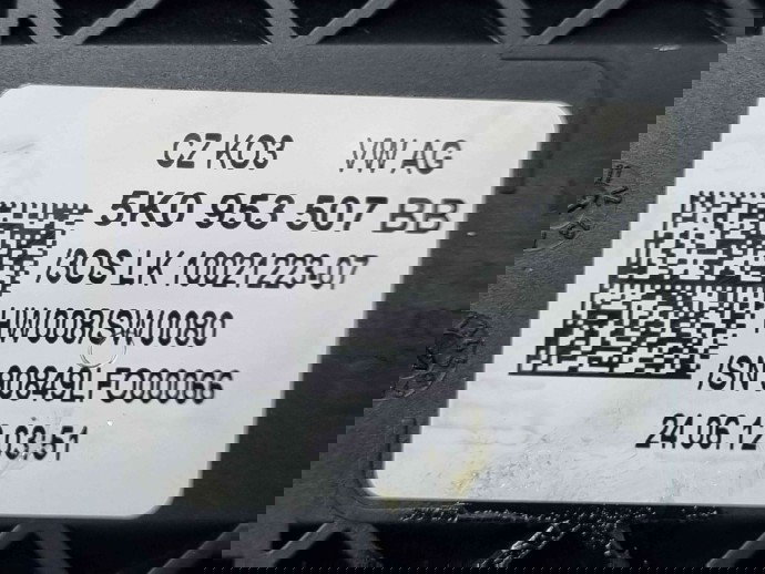  Ansamblu manete Volkswagen Tiguan (5N) [Fabr 2007-2016] 5K0953507BB