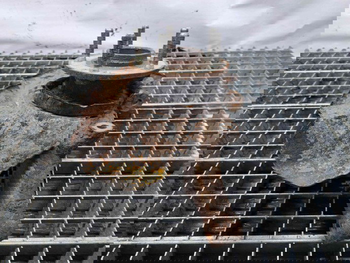 Fuzeta fata stanga Hyundai Santa Fe 2 (CM) [Fabr 2005-2012] OEM 2.2 D4EB  