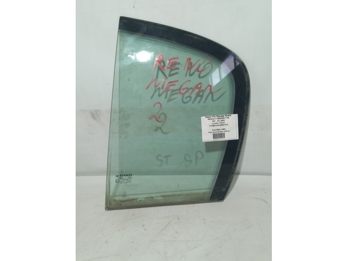 Geam fix stanga spate Renault Megane 2 1.4 Benz OEM 2002-2008