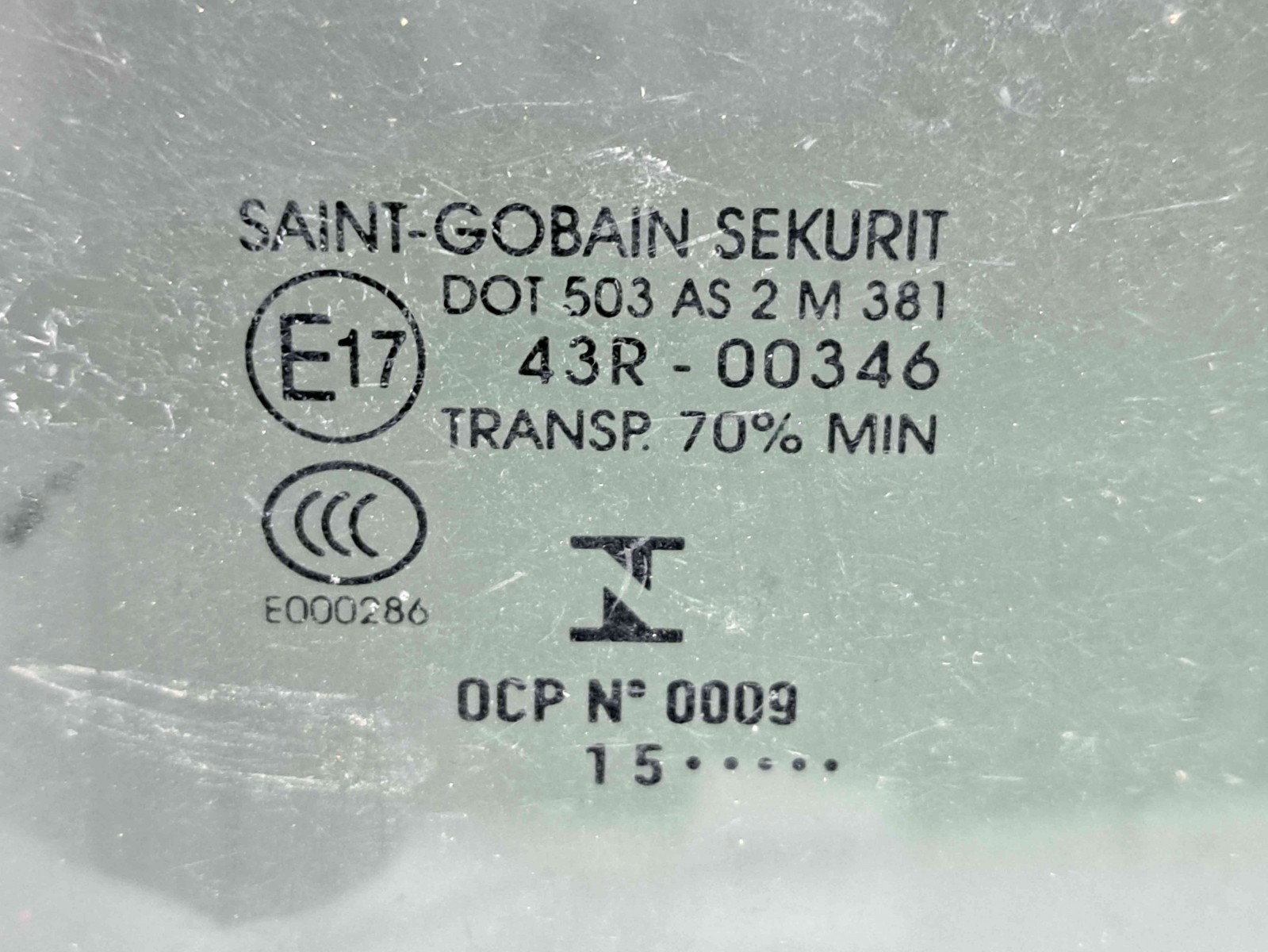 Geam usa dreapta spate LAND ROVER Range Rover Evoque [Fabr 2011-2018] OEM - imagine 2