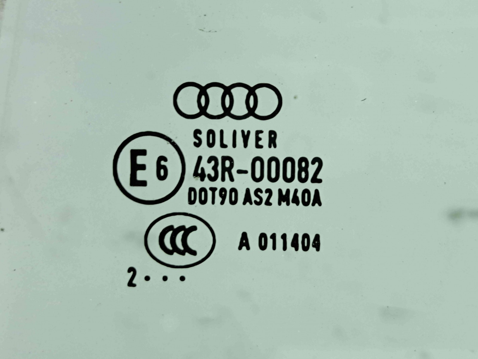 Geam usa stanga spate Audi A6 (4G5, C7) Avant [Fabr 2011-2017] OEM - imagine 2