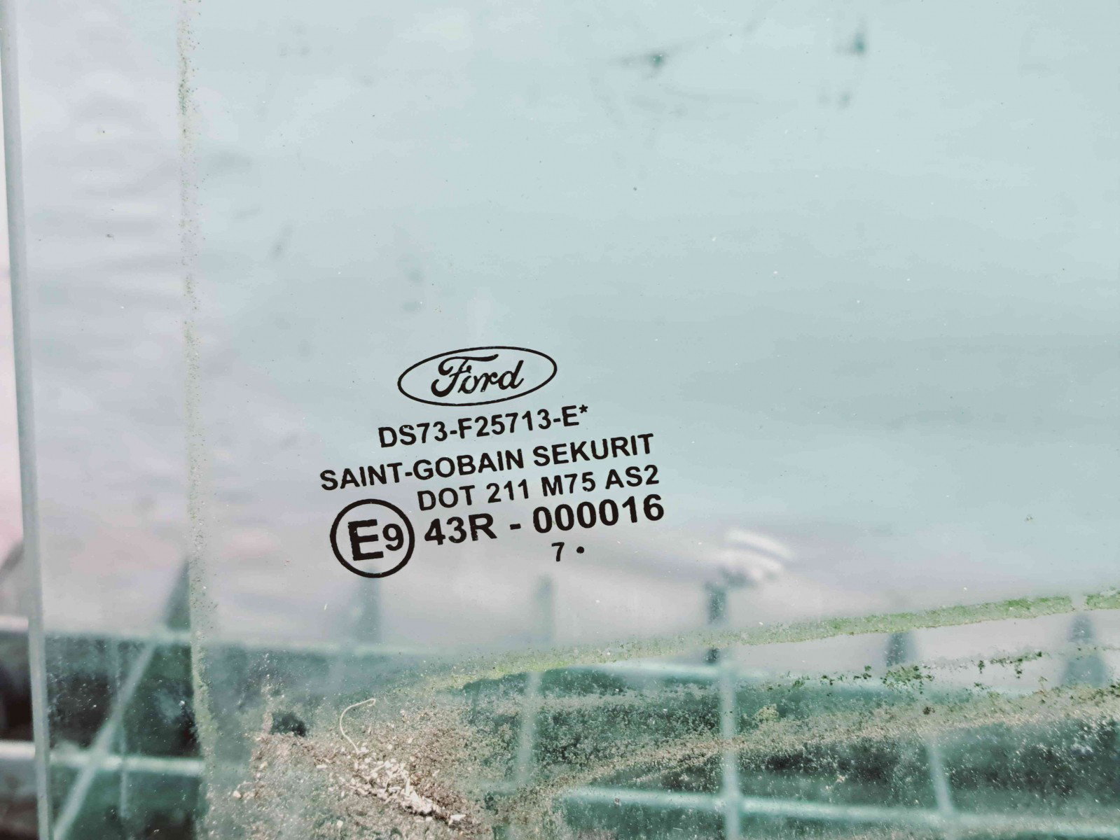 Geam usa stanga spate Ford Mondeo 5 Sedan [Fabr 2014-2022] OEM - imagine 2