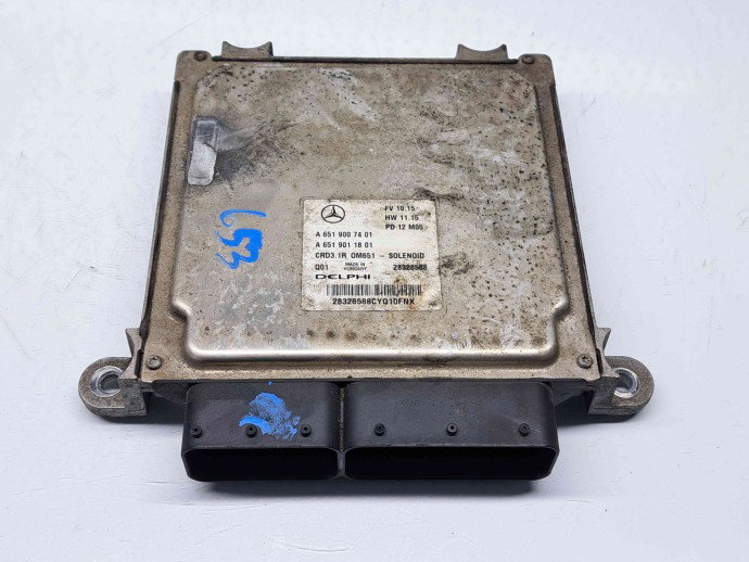 Calculator motor ECU Mercedes Clasa E (W207) Coupe [Fabr 2009-2012] A6519007401 2.2 CDI 755331  150KW / 205CP https://www.dezmem