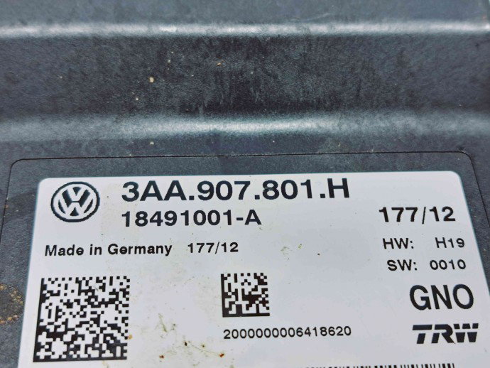 Calculator frana de mana Volkswagen Passat B7 (365) Variant [Fabr 2010-2014] 3AA907801H 2.0 TDI CFFB 103KW / 140CP