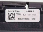  Butoane comenzi consola centrala Audi A6 (4G2, C7) [Fabr 2012-2017] 4G0927137D