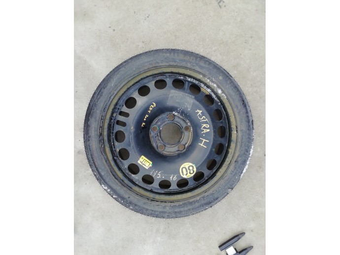 Roata rezerva slim Opel 115-70 R16 92M 5x110 (ET 41 Continental DOT2207)