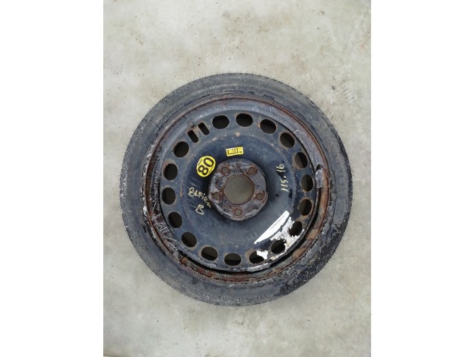 Roata rezerva slim Zafira B 115-70 R16 92M (5x110 Continental DOT0706)