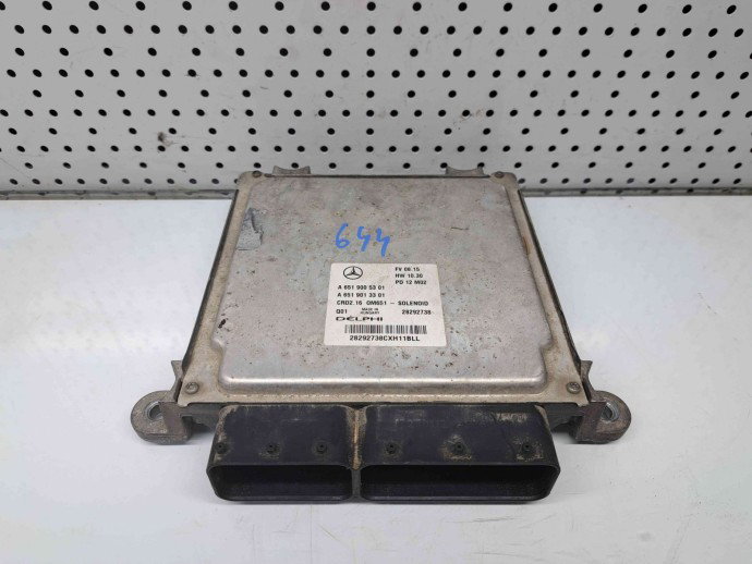 Calculator motor ECU, A6519005301, Mercedes Clasa E T-Model (S212), 2.2 CDI
