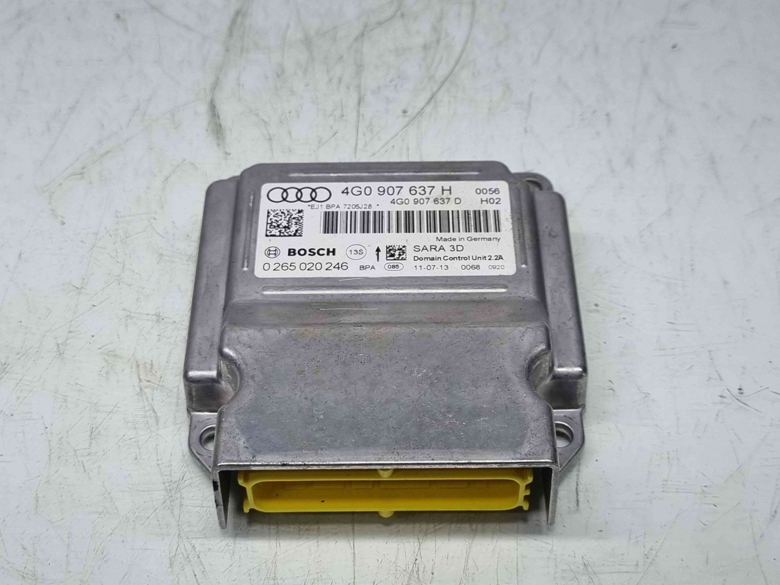 Senzor acceleratie Audi A6 (4G2, C7) [Fabr 2012-2017] 4G0907637H