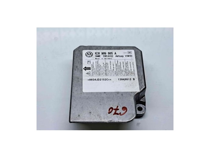 Calculator airbag, 1C0909605A, Seat Toledo 2 (1M2)