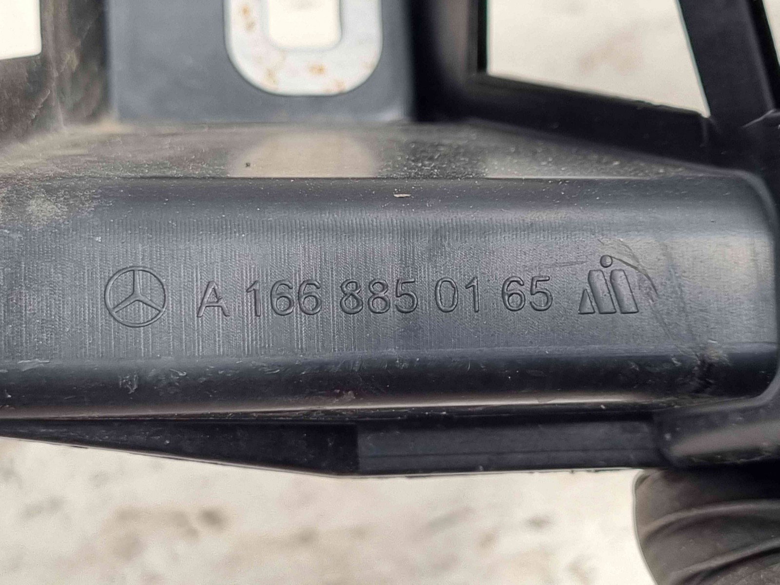 Suport central bara spate Mercedes Clasa ML (W166) [Fabr 2011-2022] A1668850165 - imagine 3