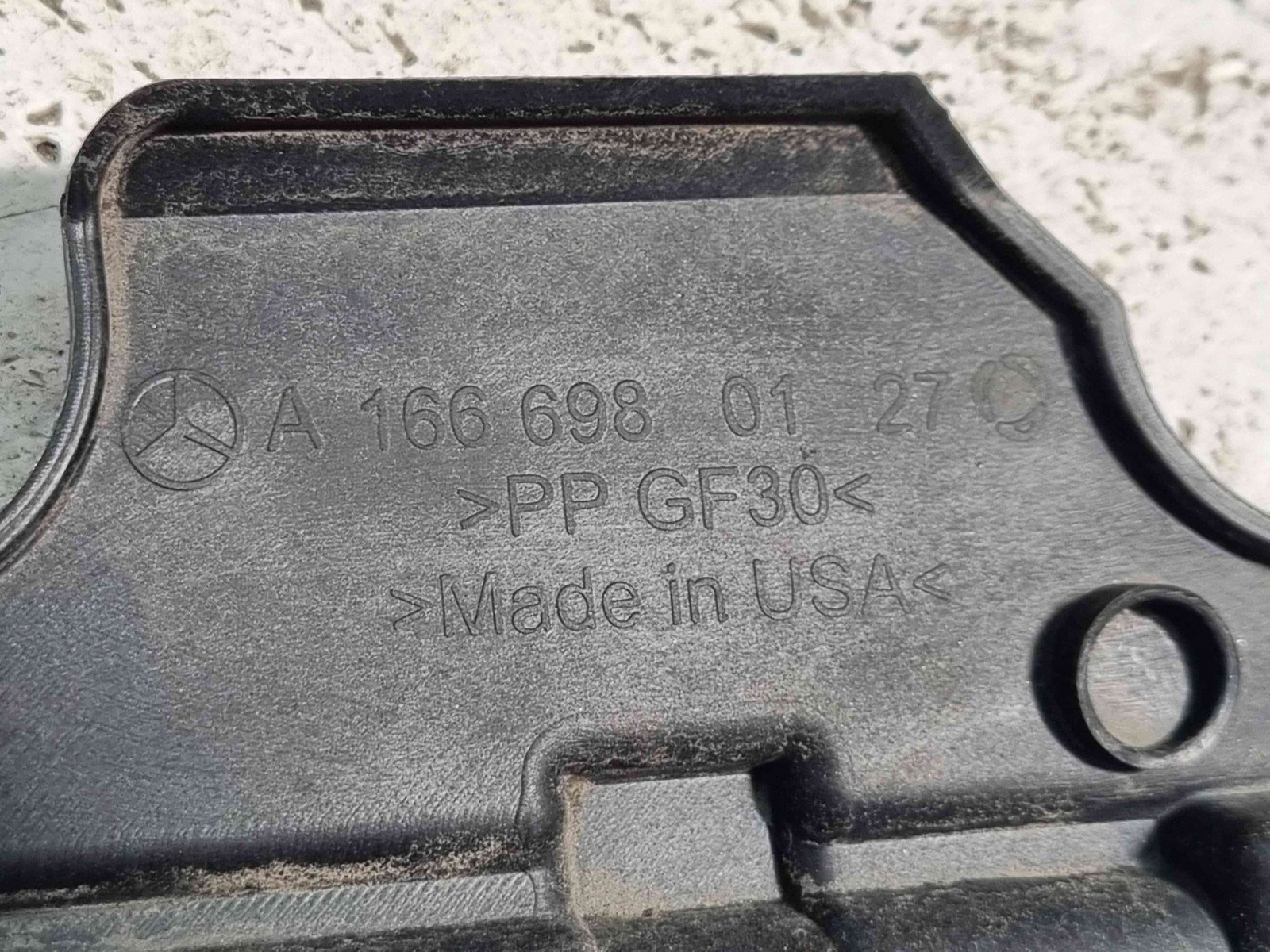 Suport prag stanga Mercedes Clasa ML (W166) [Fabr 2011-2022] A1666980127 - imagine 3