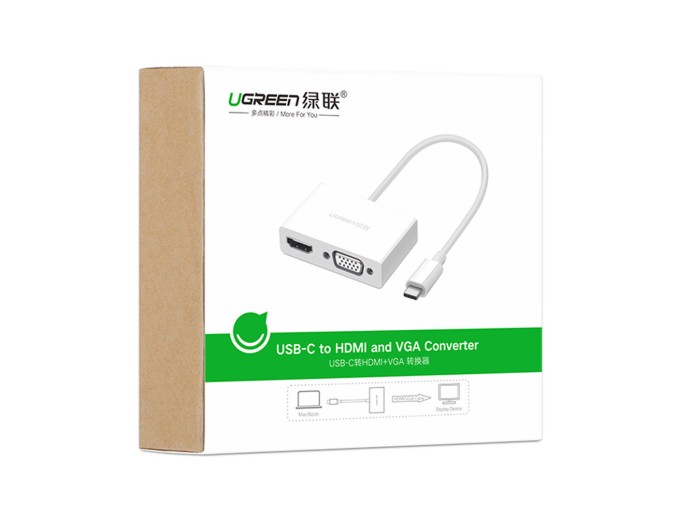 Adaptor HDMI/VGA la Type-C, convertor Ugreen