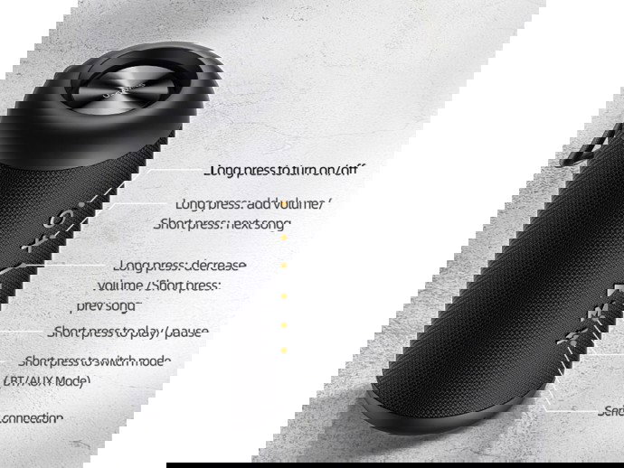 Boxa waterproof portabila Bluetooth wireless USAMS