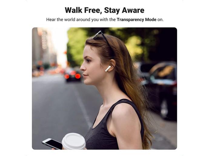 Casti Wireless s HiTune T3 - Noise-Cancelling, BT 5.2