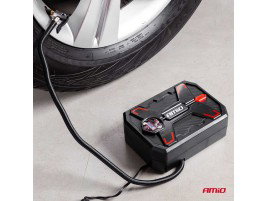 Compresor aer auto cu manometru digital si lumina LED 12V Acomp-11