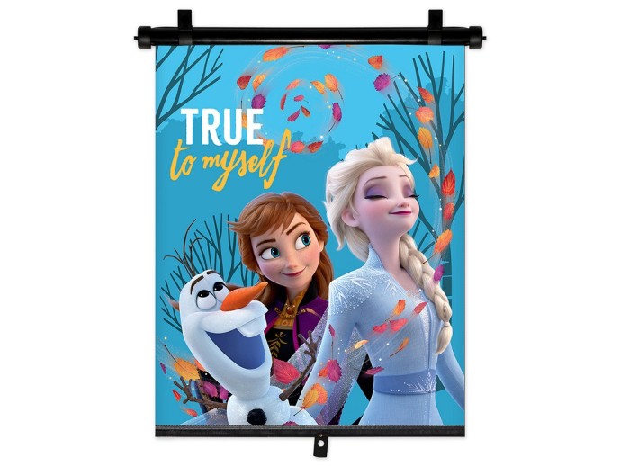 Parasolar retractabil  1 buc 36x45cm FROZEN 2