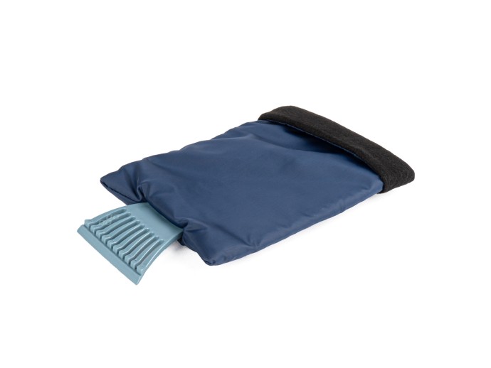 Racleta gheata cu manusa de lana