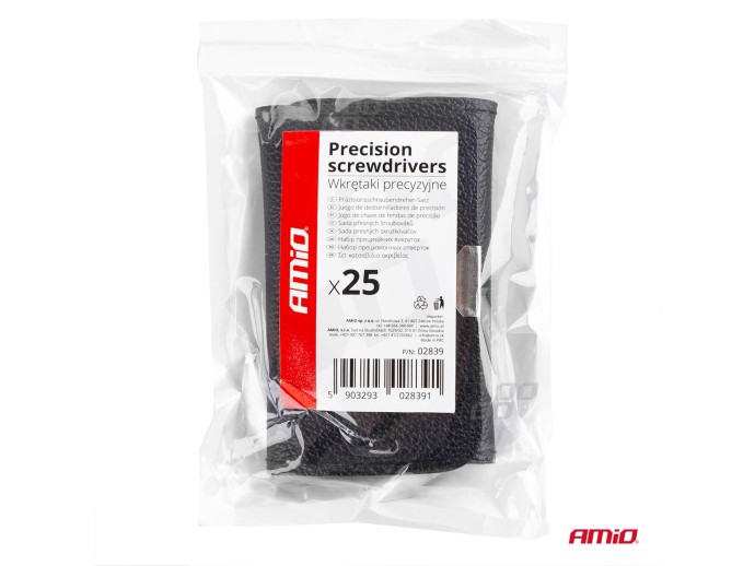 Set de surubelnite de precizie 25 buc.