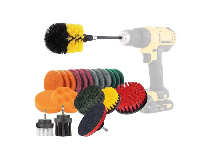 Set perii curatare si slefuire 22 buc DBS-03