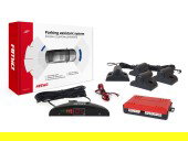 Set senzor parcare 4 LED TRUCK 19mm negru / KPL