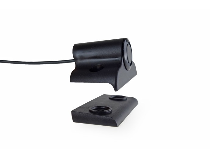 Set senzor parcare 4 LED TRUCK 19mm negru / KPL