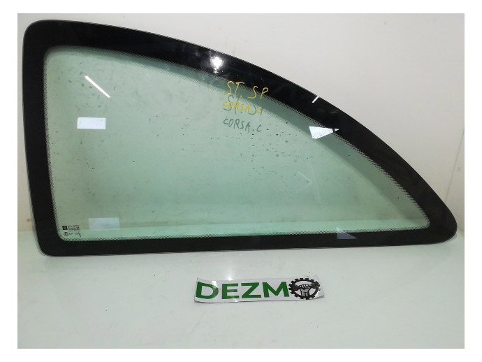 Geam fix stanga spate Opel Corsa C 1.3 LN9 OEM 2000-2005