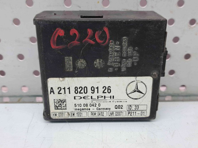 Modul alarma Mercedes Clasa C (W203) [Fabr 2000-2007] A2118209126