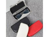 Toc ochelari auto, etui parasolar masina, negru